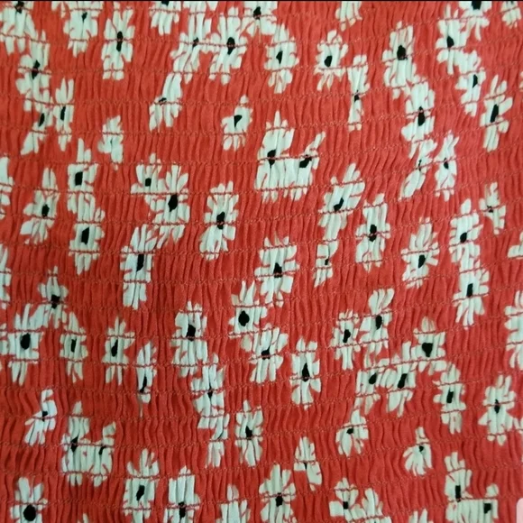 Reformation Jewel Floral Print Sweetheart Neckline Bustier Top Size 12 - Picture 6 of 10